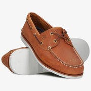 Classic Boat 2 Eye - Apricot Buff